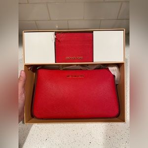 Nwt Michael Kors Boxed Crossbody Set